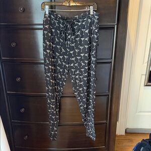 MeUndies UltraModal Martini Print Women's Lounge Joggers